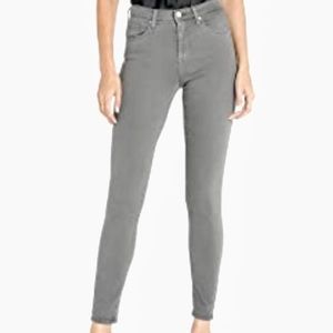 Blank NYC grey high waisted stretch skinny jeans 26